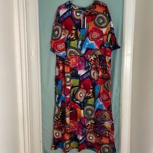 Zanzea Multicolor Dress- 5XL